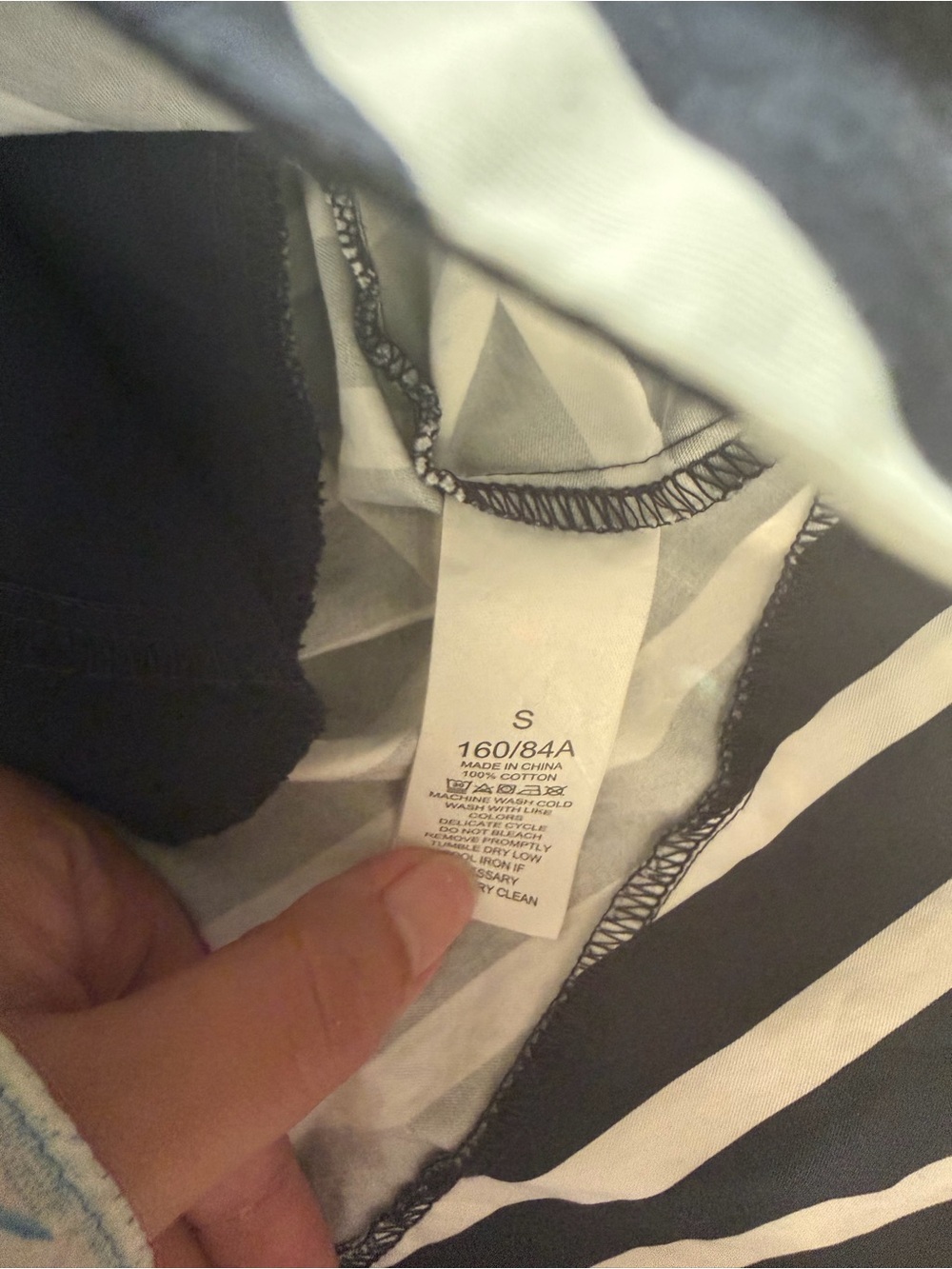 kate spade White and Navy Striped Tie-Waist Mini Dress - Picture 5 of 6